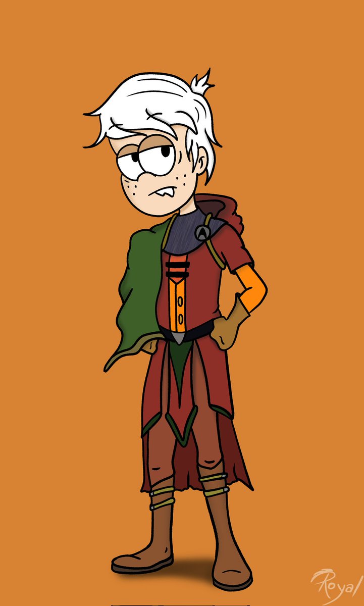 PoultryGeist300's tweet image. Sixth Child of The House Of Loud. Lincoln Loud had traveled out of his home to study the art of illustrations and secretly train under Hunter Spector to become a part of a secret investigation group.

Lincoln Loud
Class: Thief
Preferred weapon: Dagger
#fantasy #TLH #AU