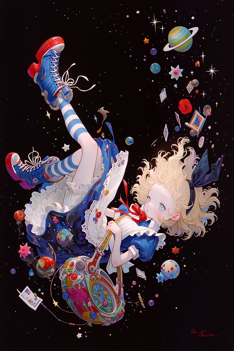 Alice複製原画 Alice Without Gravity