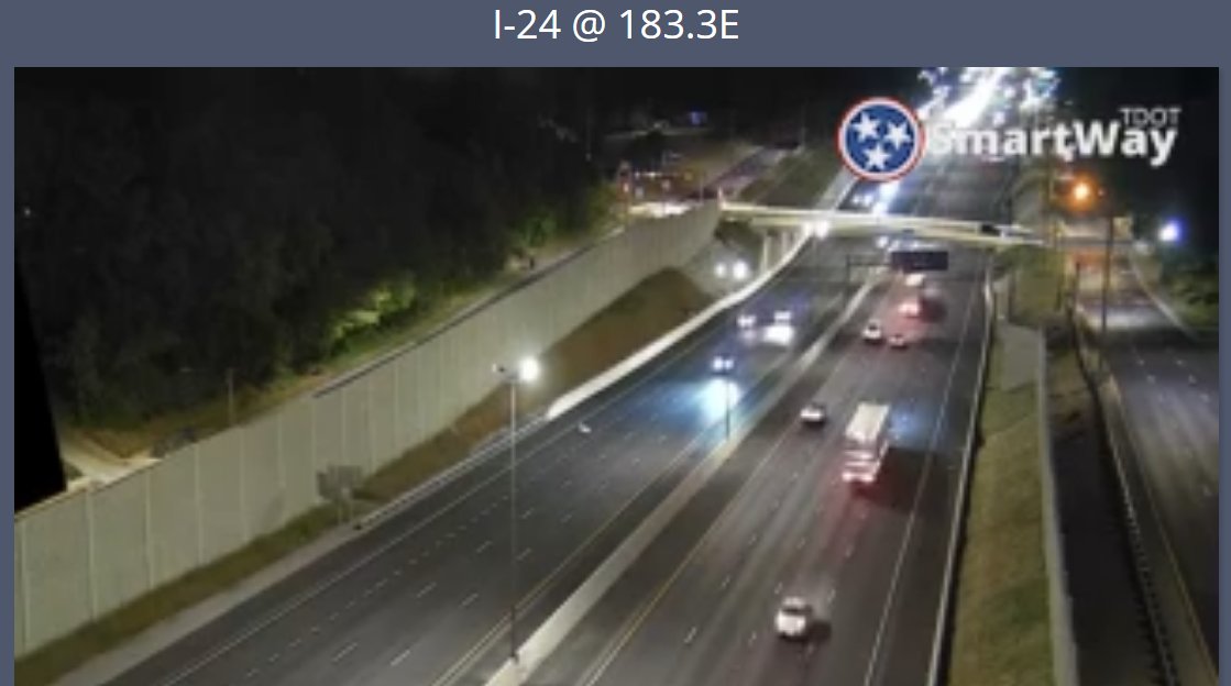 RealChattSpace's tweet image. Description: I-24 @ 183.3E
Region: Chattanooga
Route: I-24
Mile Marker: 183.3
@ 11:22pm EST (05/02 - Saturday)
#chattanooga #tennessee #people #travels #vacation #saturday