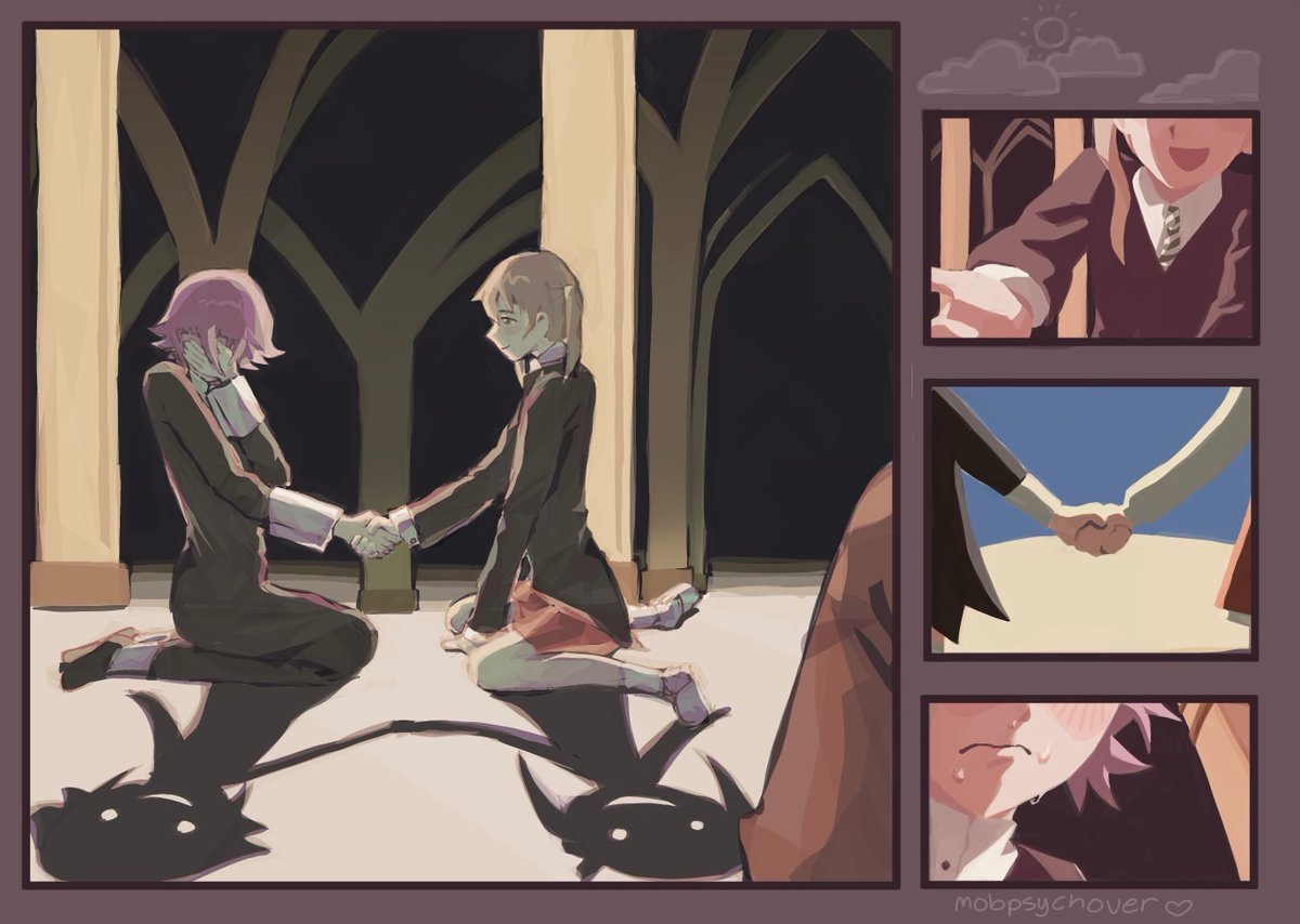 Like feeling sunlight for the first time #cromaka #souleater #setwt