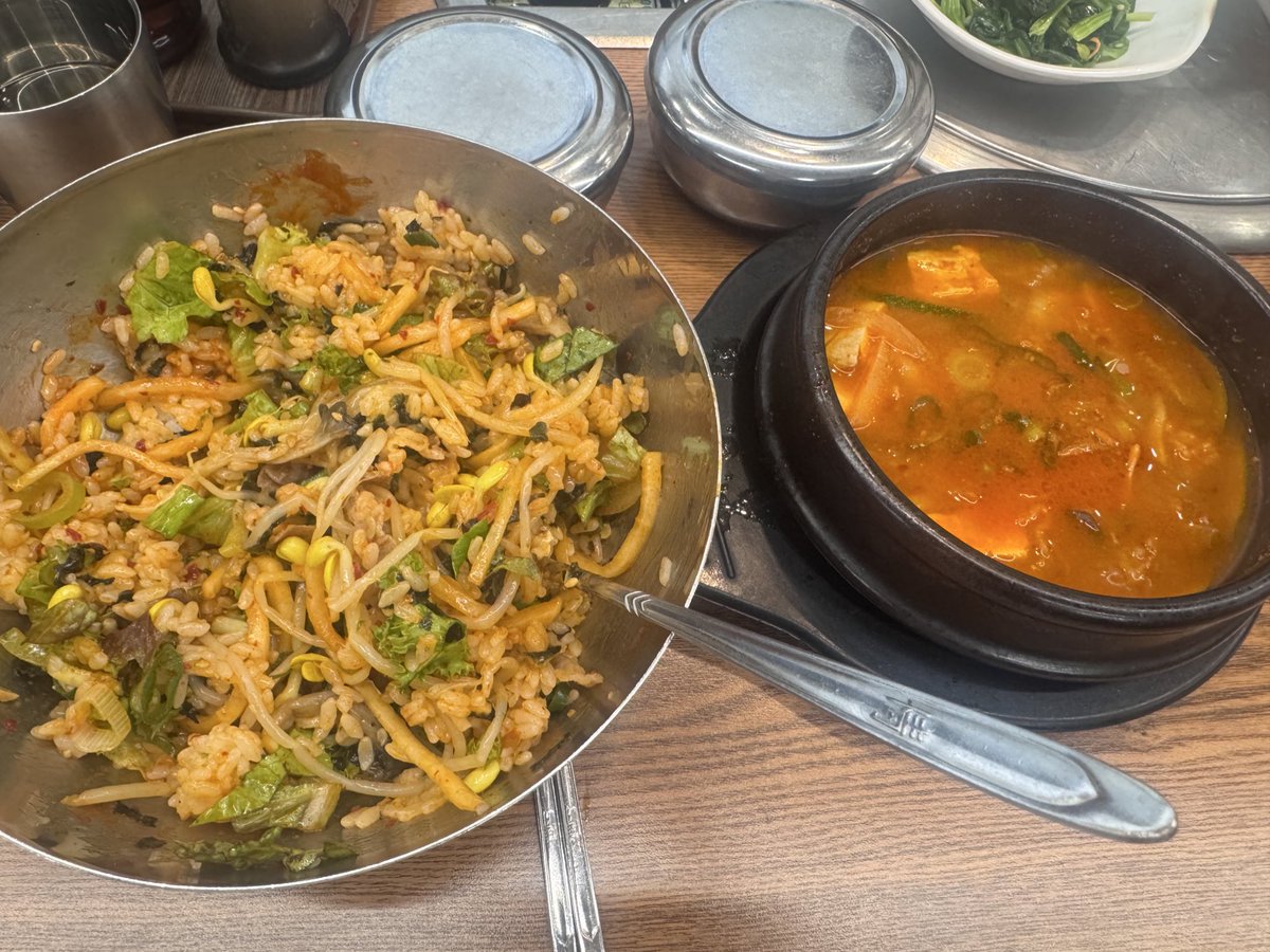 차돌된장 앤 비빔밥🖤