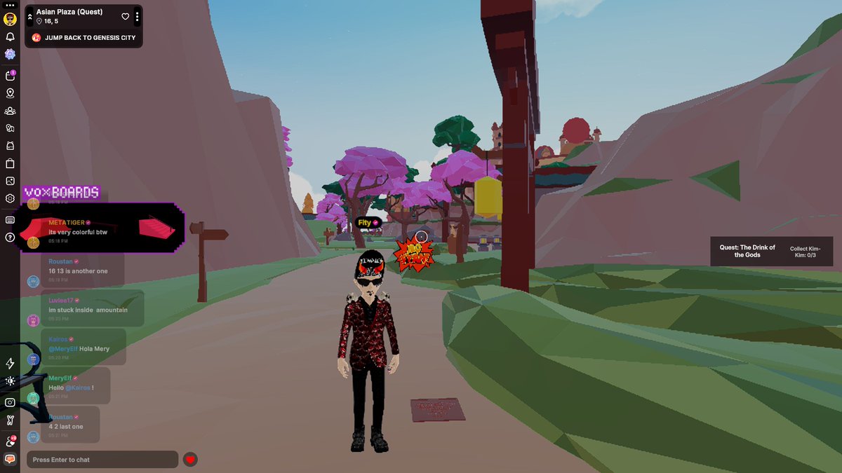 iamfity's tweet photo. @ABCDecentraland @AwedJob @BillyTeacoin @toxicwaifudcl and the rest @ABCDecentraland @BillyTeacoin
Tour 5 and Quacksy and selfie https://t.co/AWF0m7wZwc