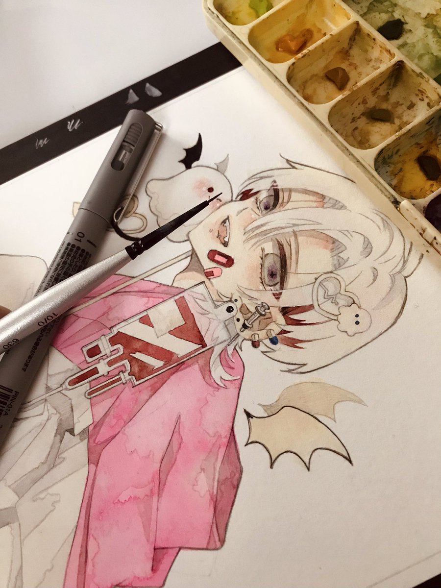 河山流＊5/15-17原宿個展 tweet media