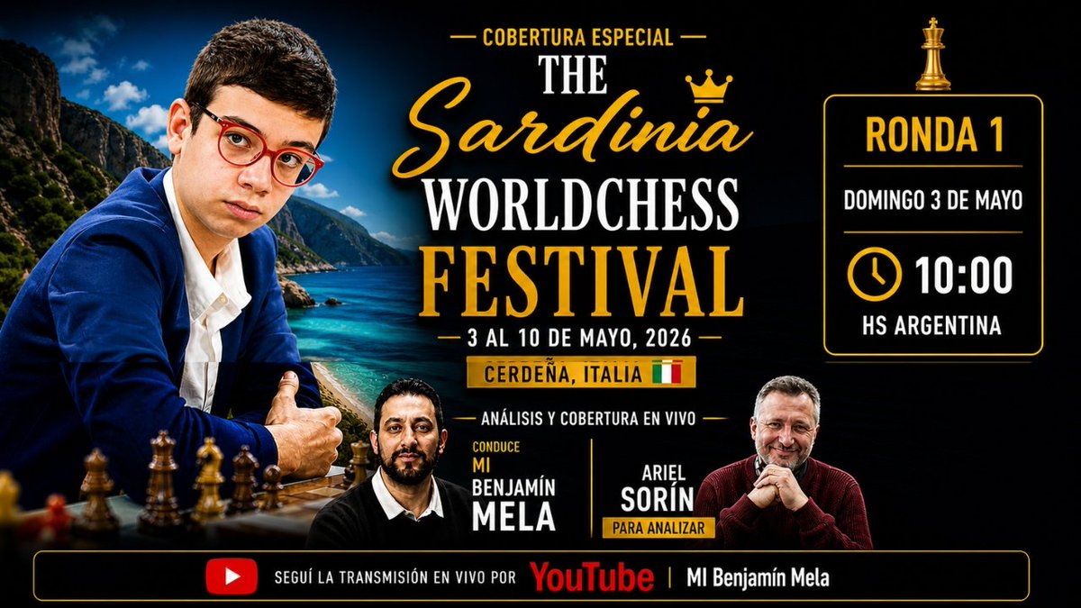 MI Benjamin Mela - Chess tweet media