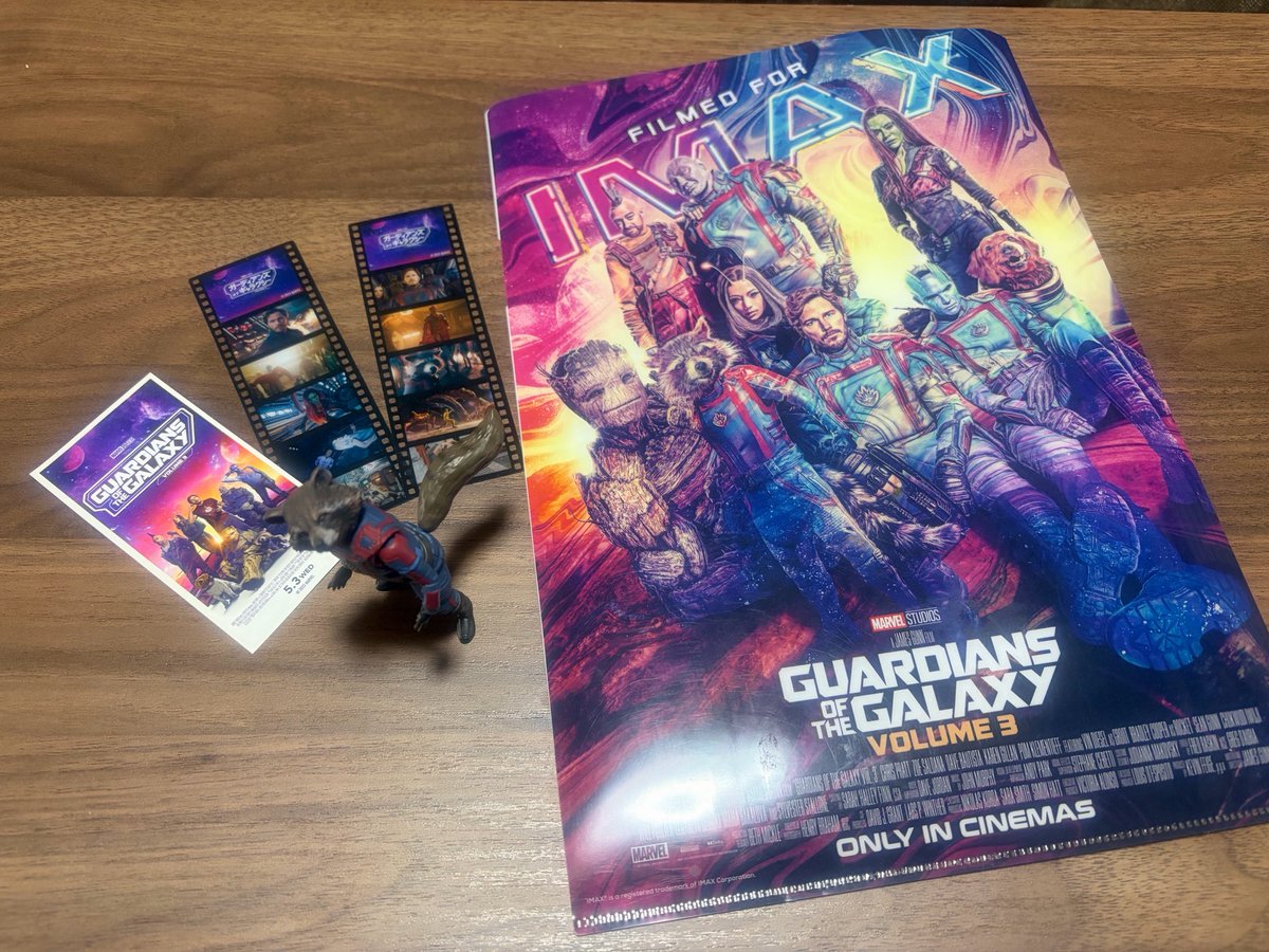 marveltomodachi's tweet image. 今日で『ガーディアンズ・オブ・ギャラクシー VOLUME 3』公開から3周年❗️

I am Groot.

（訳：みんな愛してる。）

#MCU