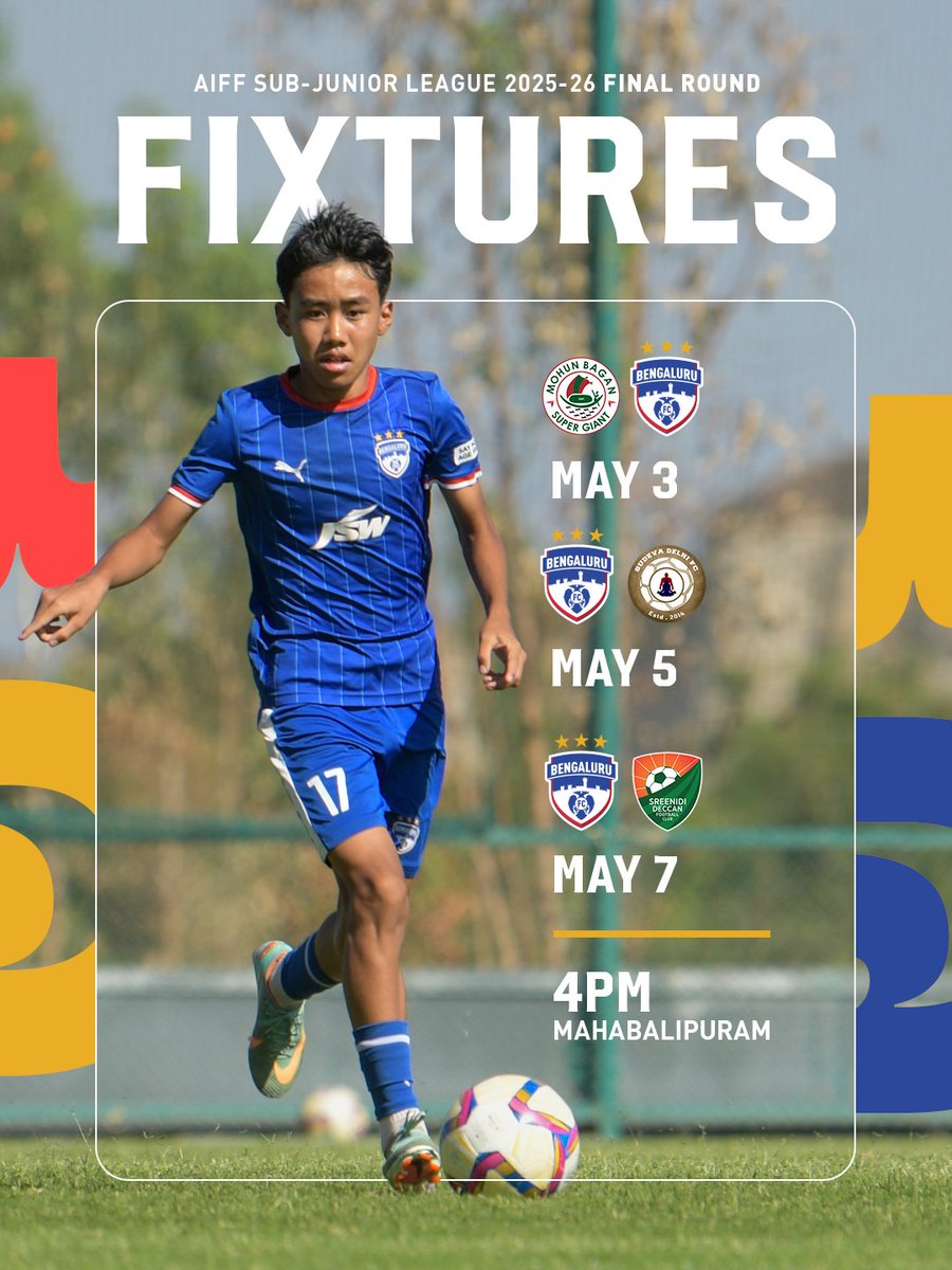 bengalurufc's tweet image. The U14s hit the road for their AIFF Sub-Junior Final Round campaign, which begins today. 💪

Let's do this, boys. 🙌

#WeAreBFC #YouthDevelopment