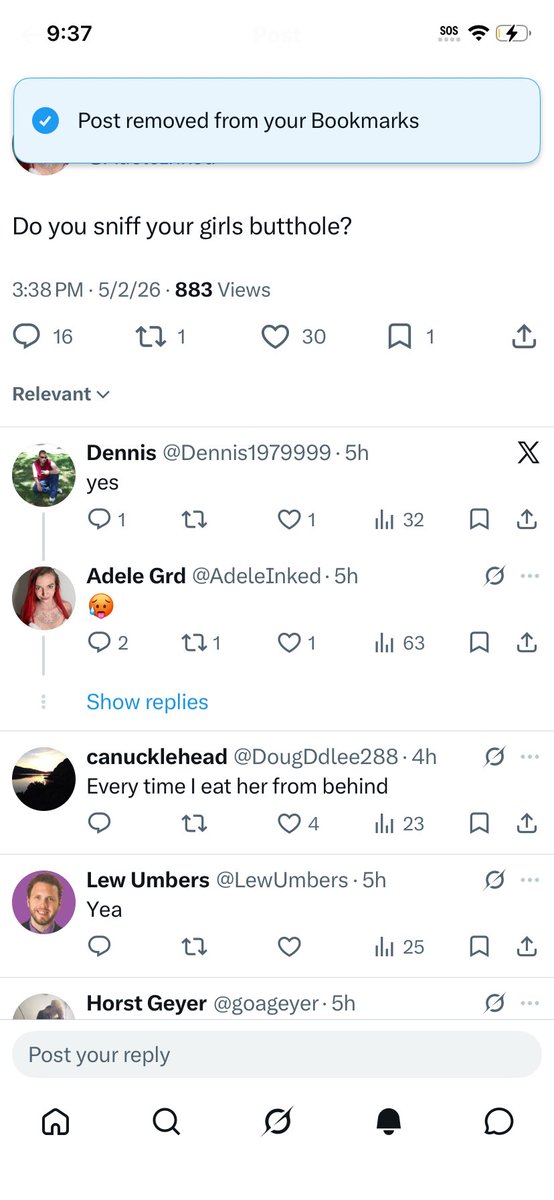 Cobinj8is's tweet photo. @Dennis1979999 @MaximumPatriot @A_WhiteGenocide Cmon Dennis go eat her ass🤣 https://t.co/0uTfBNcDKL