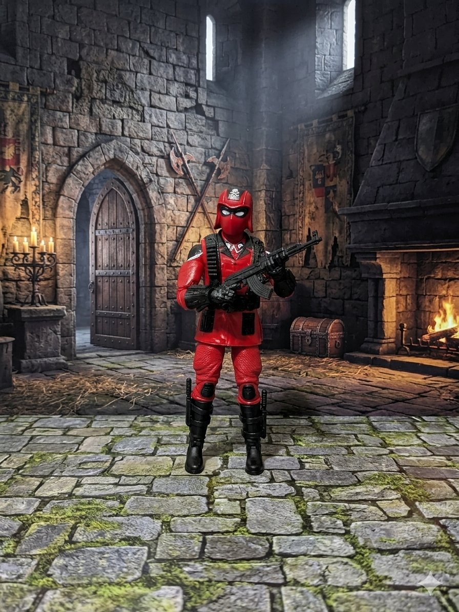 SpecOpsToys's tweet photo. Fresh Monkey Fiction The Order of the Crimson Moon Exterminator aka Red Laser #actionforce #redlaser #freshmonkeyfiction #redshadows https://t.co/A7jjD2lSDD