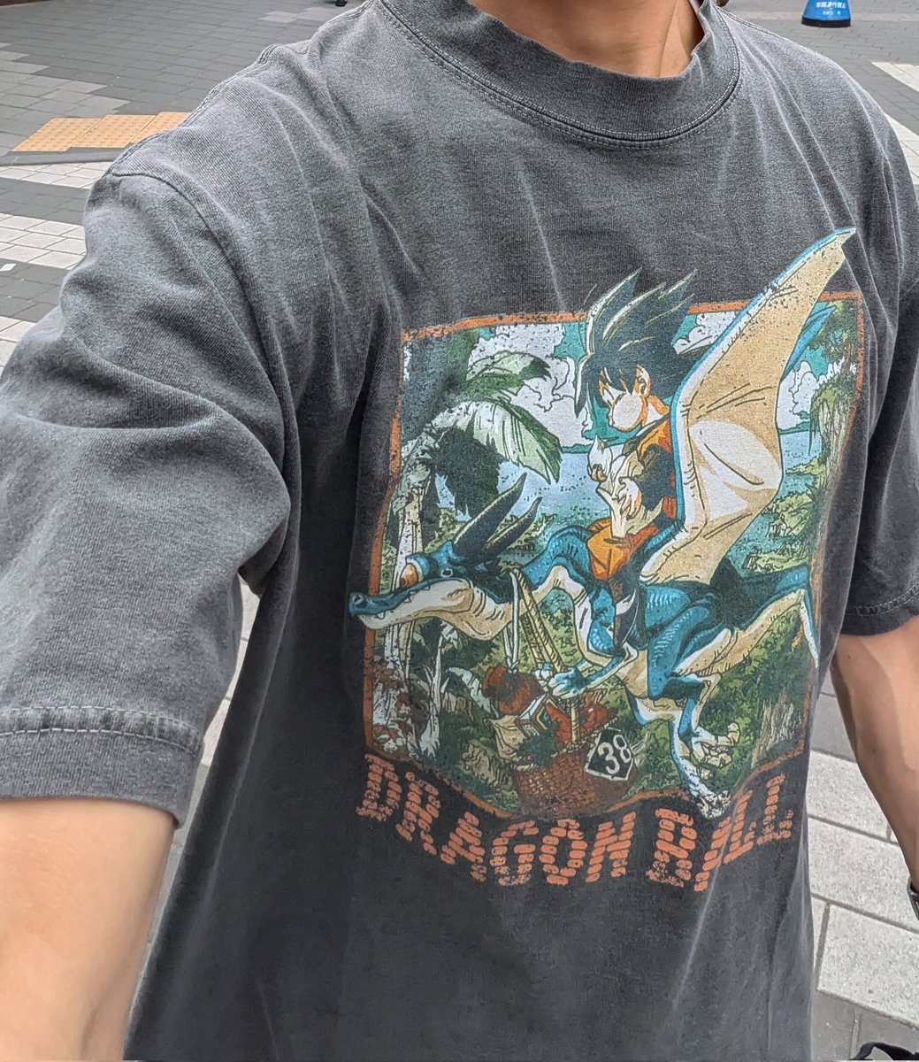 ドラゴンボール Tシャツ メモ帳 ジャンプ DRAGON BALL』ウィークリージャンプカラーTシャツ