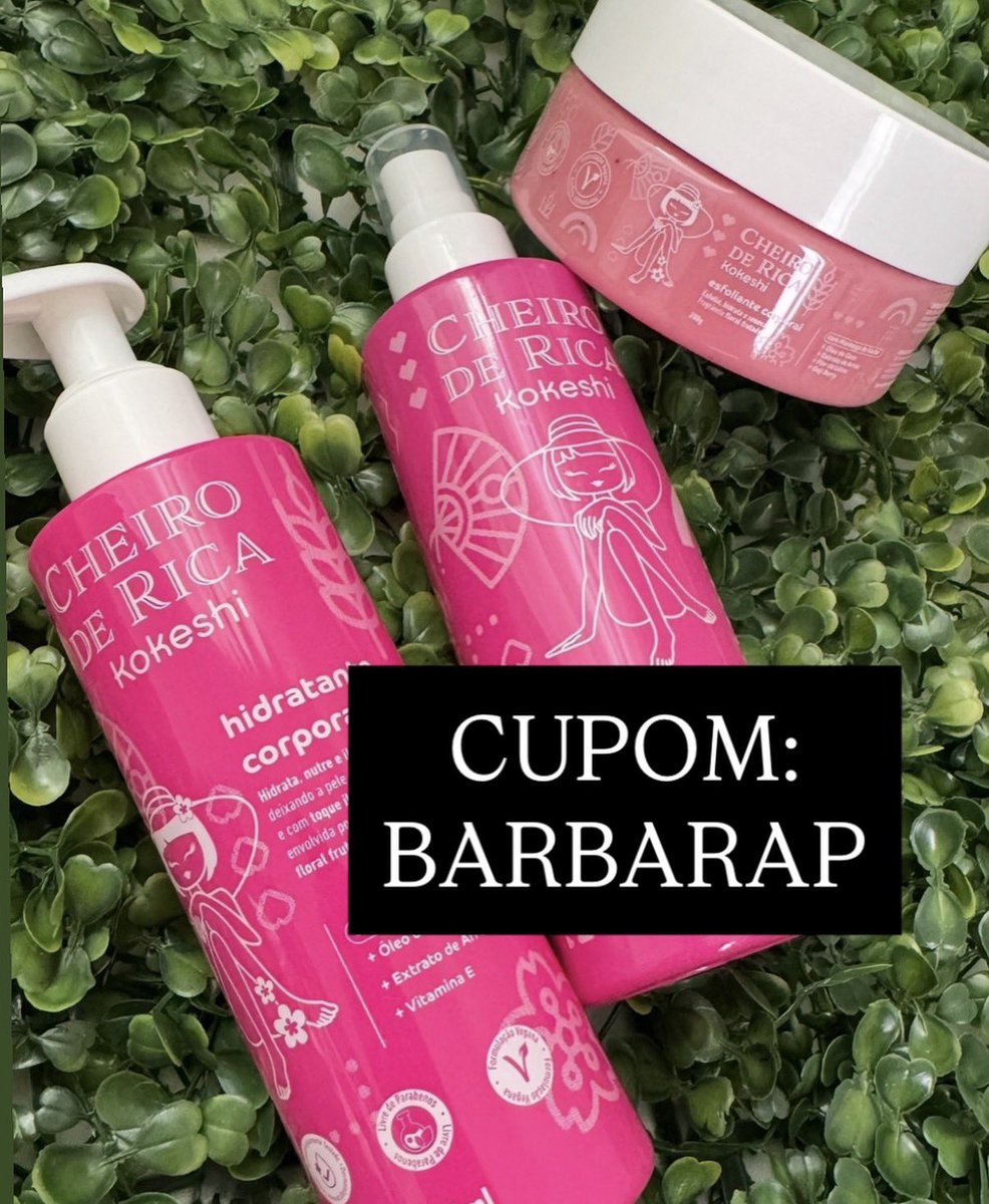 bareth1887's tweet image. Cupom Kokeshi - skincare com preço justo e qualidade excelente!!

➡️ Cupom: BARBARAP 

➡️ kokeshi.com.br/discount/BARBA…

#kokeshi #cupomkokeshi #skincare 
#peledeporcelana  Body splash cheiro de rica