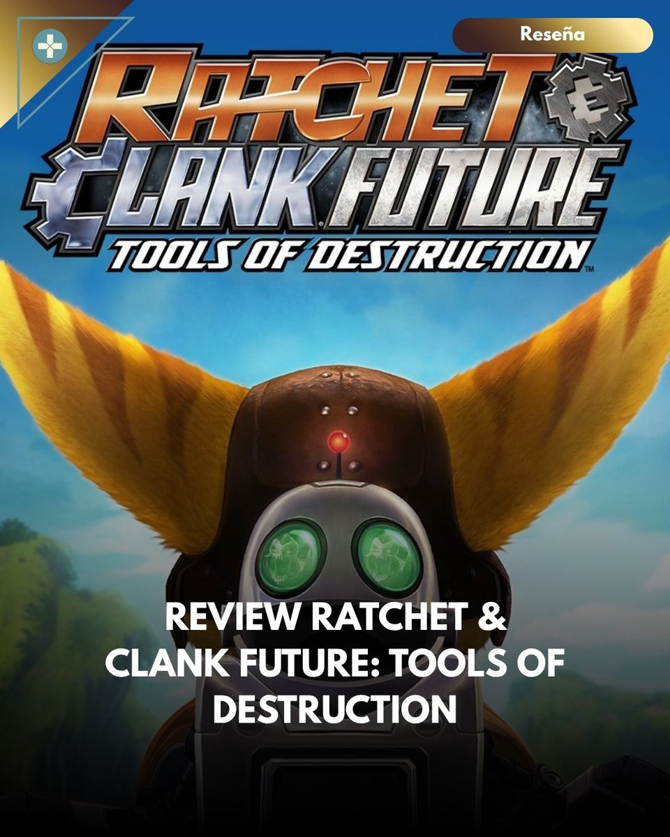 NG_Plus_'s tweet image. UN DÍA, UNA RESEÑA (DÍA 122)

Ratchet &amp;amp; Clank Future: Tools of Destruction es un muy buen juego de plataormas y acción que introdujo puntos algo polémicos en la historia de la saga y que, aún a día de hoy, no están totalmente cerrados.

.

#ratchetandclank #playstation #review