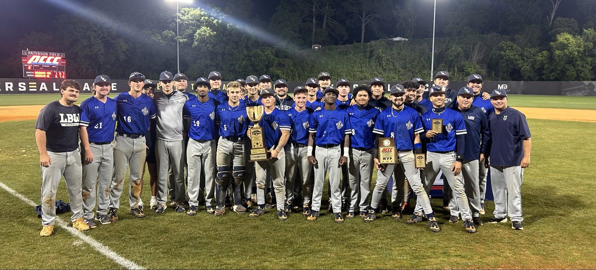 LBWsports's tweet photo. 2026 ACCC DII Champs!! https://t.co/N4wErQWv6R