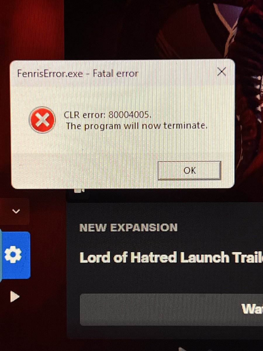 johnnycasual_'s tweet photo. @Diablo @BlizzardCS 
No idea what’s going but the game is genuinely unplayable. Plus I JUST bought the WoW tier skins and can’t even check them out. Every time I try to load in, I’m getting a different error message and a crash. What is happening here? https://t.co/8o8RX8x9rt