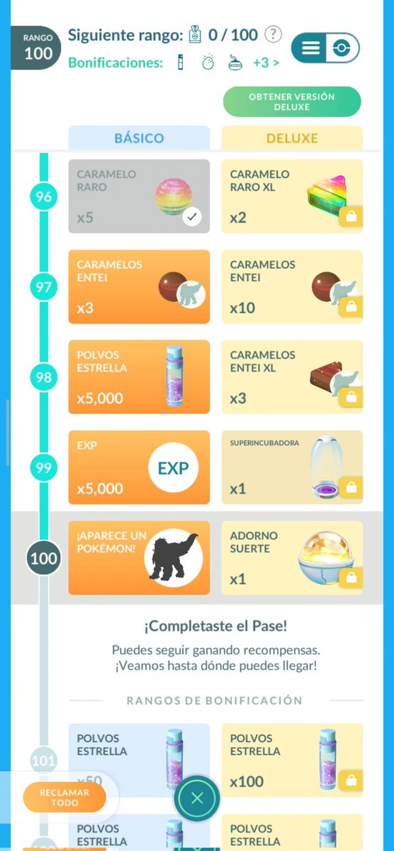 ZagnerGarden's tweet image. La primera vez que pude terminar un pase a unos días antes de que terminará ✌🏻😅
Obteniendo al gran Entei en mi equipo!!! 🥳

#Entei 🦁🔥
#Pokémongo / #ポケモンGO