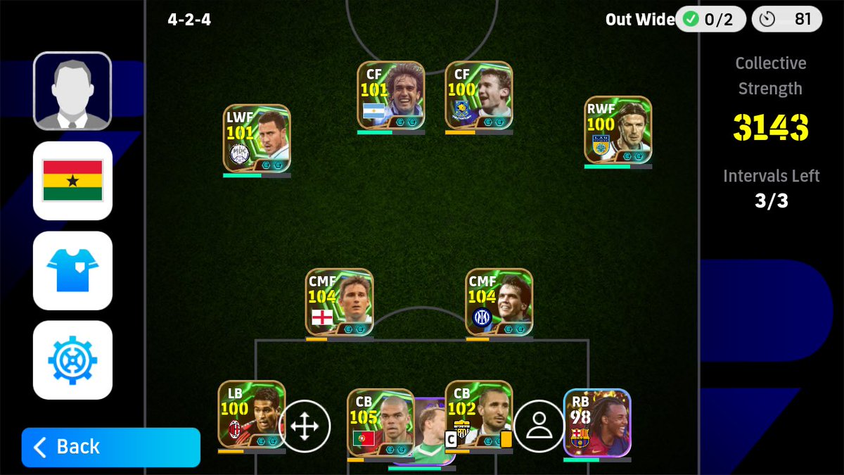 eberfawo's tweet photo. @play_eFootball Almost all Players getting too tired in the first half of the game is too bad. And fix that Error Pass cuz it’s annoying. If even there is no player there, just play the ball to that direction than by force finding a player to pass to in the wrong direction. https://t.co/iMsA7SjfRi