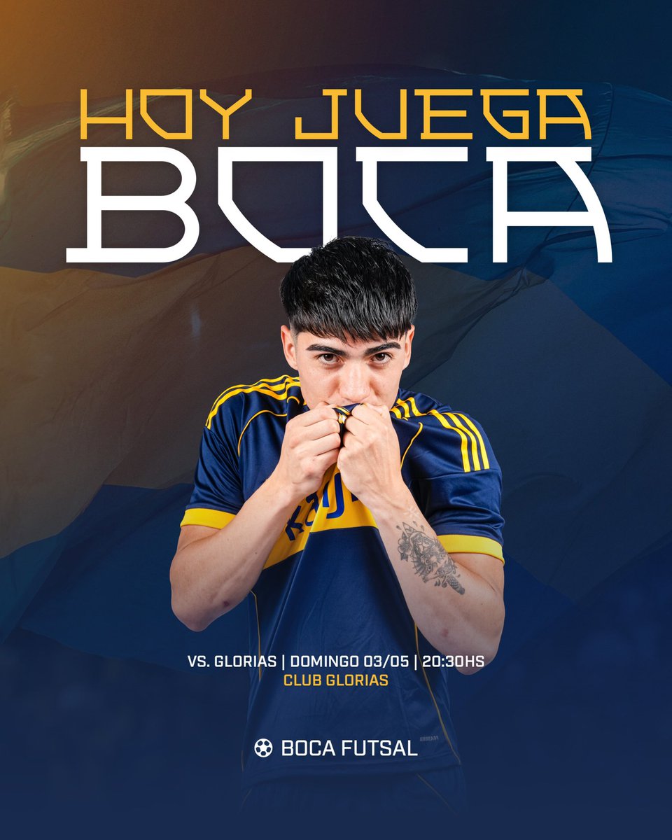¡𝗛𝗼𝘆 𝗷𝘂𝗲𝗴𝗮 #𝗕𝗼𝗰𝗮!

⚽🔵🟡🔵