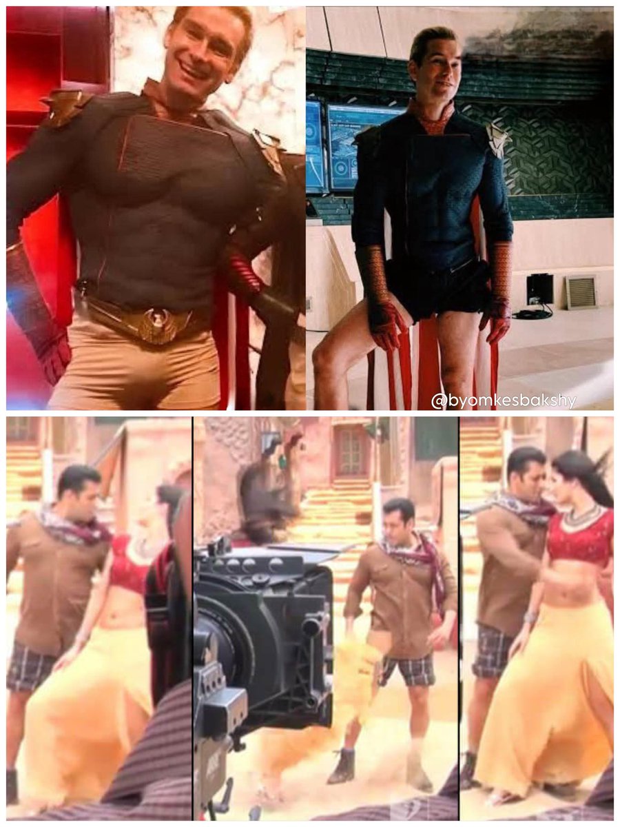 During the filming of The Boys, Antony Starr was allowed to shoot certain scenes wearing shorts, focusing only on his torso.
Salman Khan has been doing the same for a long time. A truly visionary Salman Khan .  🫡🫡