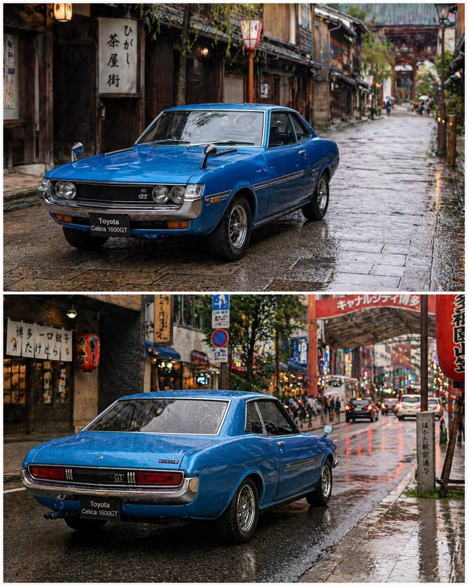 Just another #CelicaSunday … 💙 🔑/ 📸 Shigeo Nozaki #ToyotaCelica