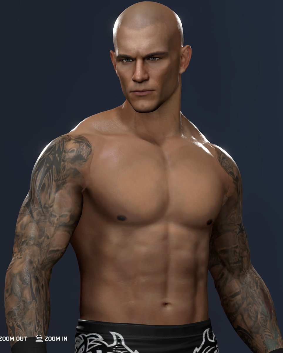 CAWS4FUN2K's tweet photo. Updated Randy orton '09 still fixing his face up a bit but overall proud of how it turned out #WWE2K26 #RKO https://t.co/6RIJVIKGwr