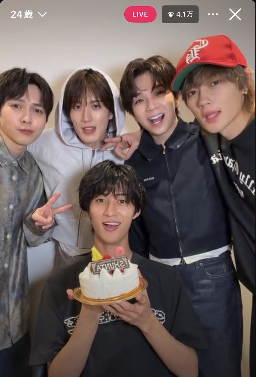 M!LK曽野舜太、24歳誕生日でファン祝福の嵐