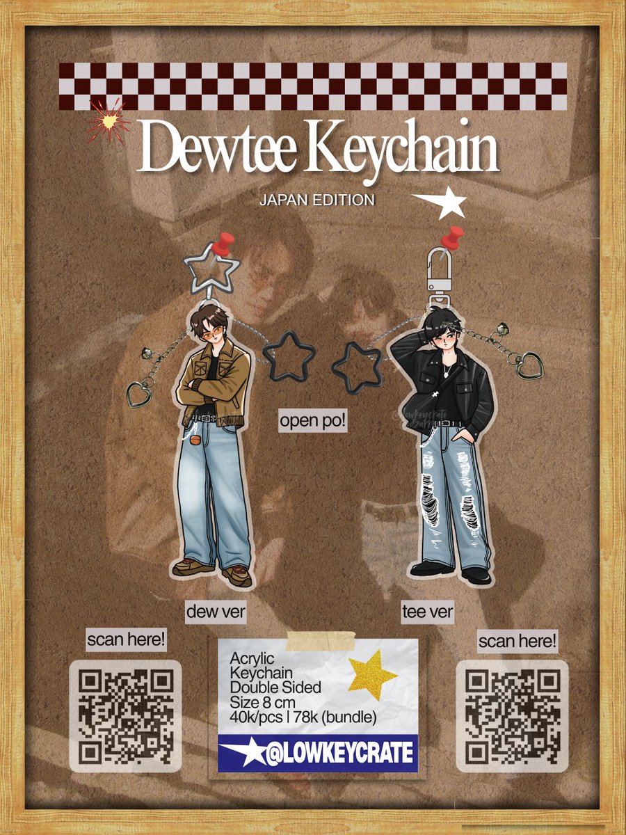 jejee || Open PO Keychain Dewtee tweet media