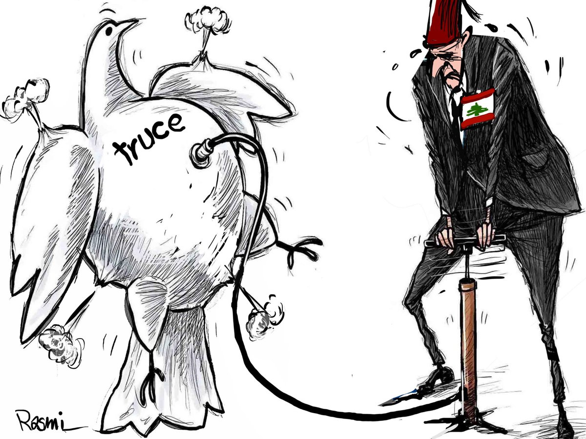 aawsat_eng's tweet image. #Cartoon| Amjad Rasmi