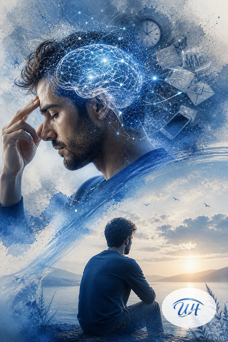 UnspHorizons's tweet image. How does chronic stress impact your brain? New blog: What Happens When the Brain Becomes Overwhelmed — clear explanations and practical tips to regain balance. 

Read:unspokenhorizons.com/post/what-happ…  

#MentalHealth #Stress #BrainHealth #SelfCare
