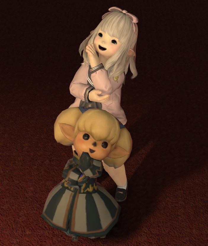 gormless lalafell tweet media