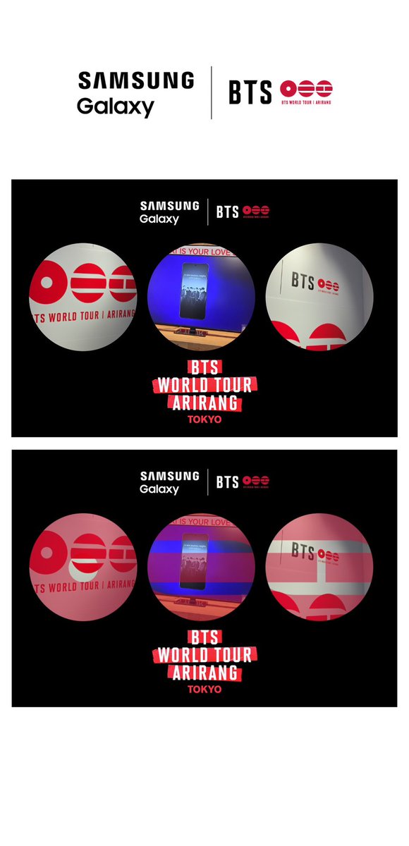 BTSフォトフレーム体験、楽しかった #GalaxyHarajuku #withGalaxy