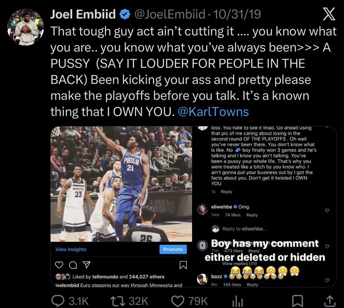 Hater Report tweet media
