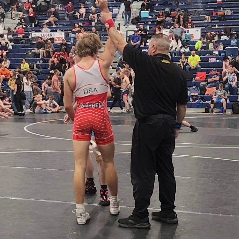 BCampWrestling's tweet image. 3rd today at Black Fox in JR FS #wrestling #freestyle
