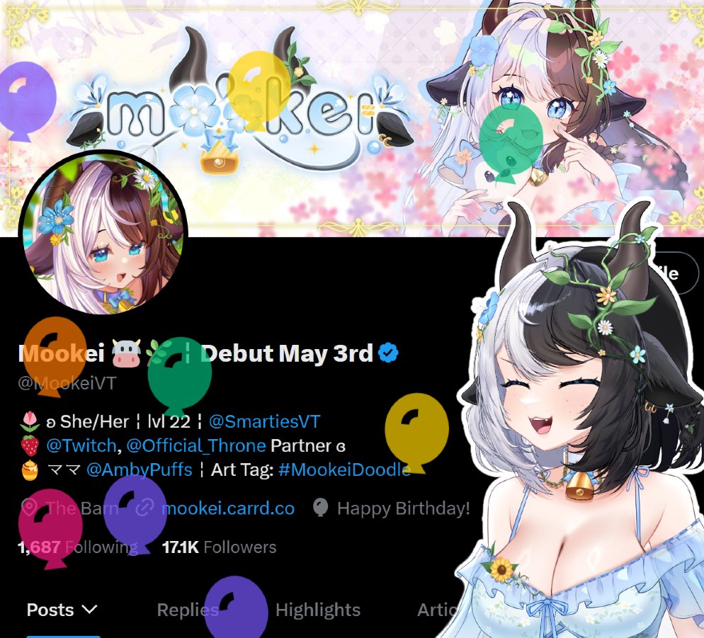Mookei 🐮🌿￤Debut May 3rd tweet media