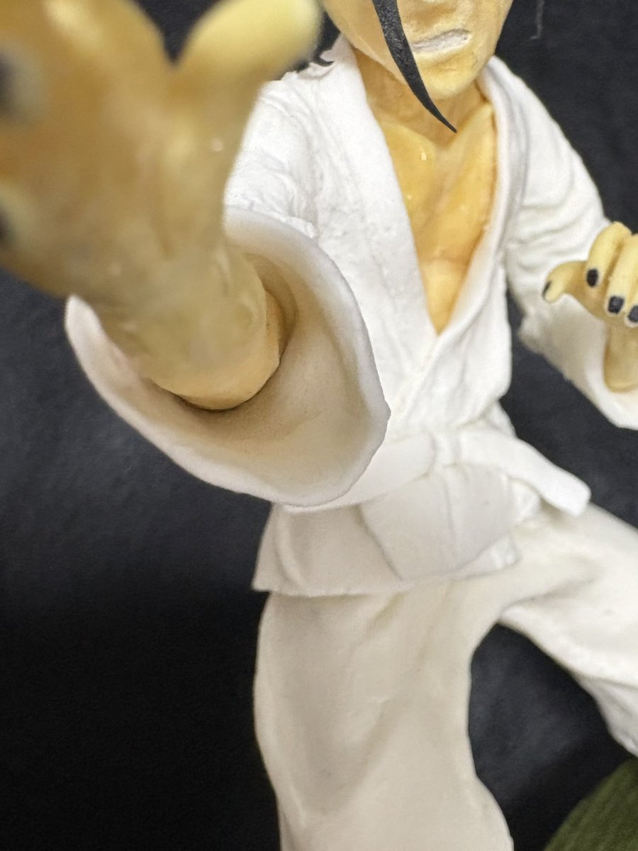 osha___2's tweet photo. 柔道着姿の蟻生もオシャでした🥋✨

#ブルーロック #エゴい #蟻生十兵衛 #粘土 #フィギュア #作ってみた https://t.co/e4Pwj43uy1
