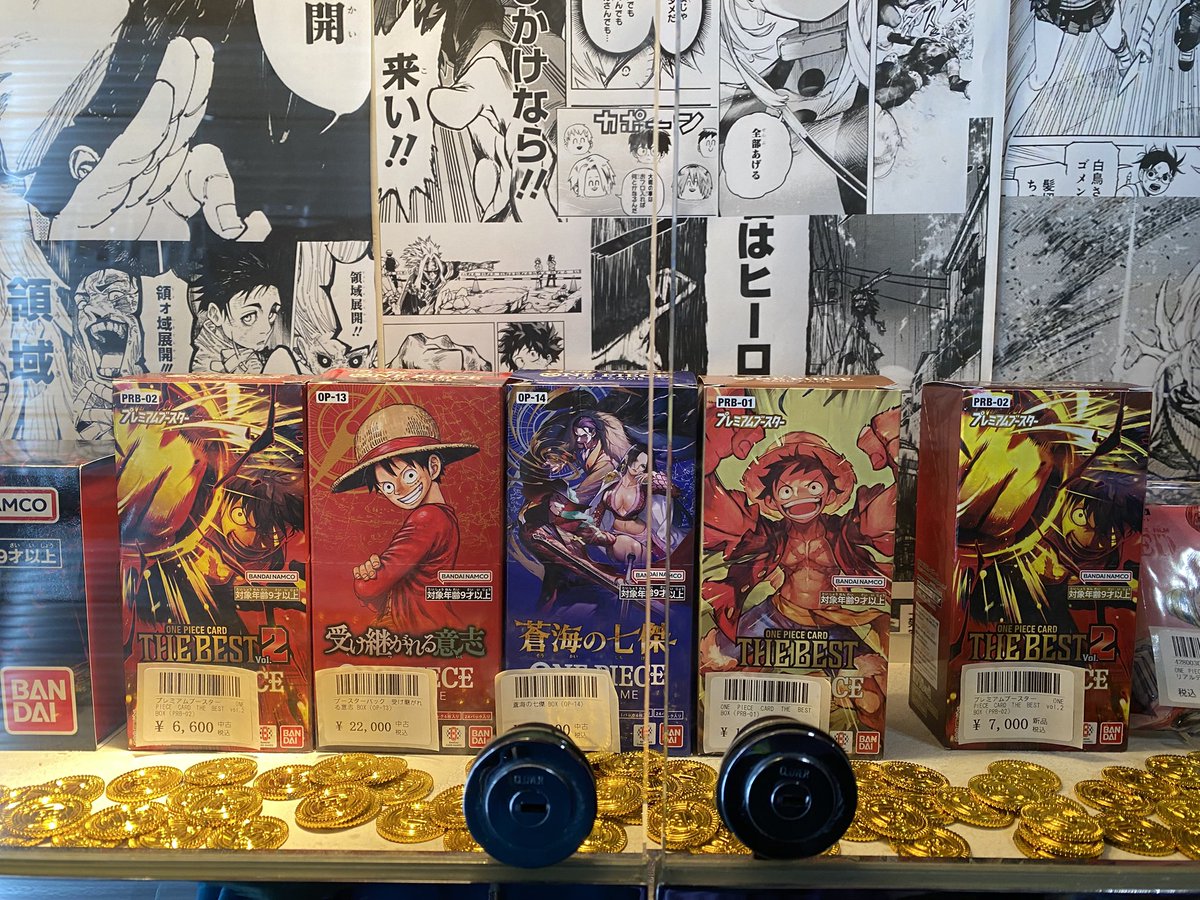 お値下げ⭐︎シルク高級素材⭐︎ギャラリーベストg.bestワンピース95cm ⭐️トレカ道楽 仙台駅前アーケード店⭐️ 現在のショーケースの状況