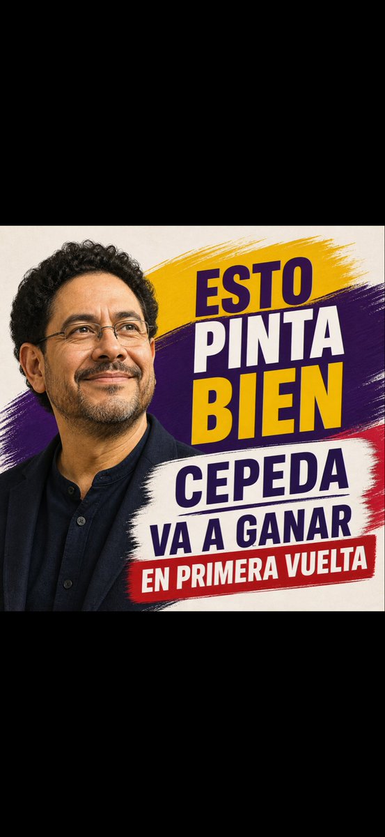 Con Iván Cepeda vamos a ganar en primera vuelta.