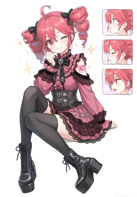 #重音テト ゴシック衣装テトさん(31歳)