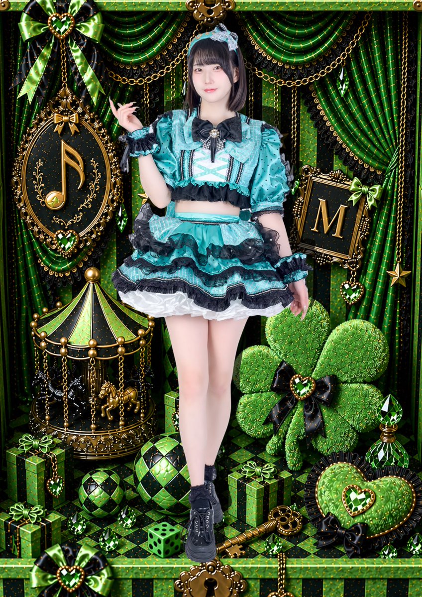 【 🫧新アーティスト写真公開🫧 】

■四葉みこと
□<a href="/shinguil_mikoto/">四葉 みこと🍀新世界ギルド－ル@2/24武道館ライブ</a>
■担当カラー:キウイグリーン
□誕生日:2/25

『一緒に幸せになろうね♡』

♡+RP=330達成で
next member解禁🫧

#新世界ギルドール