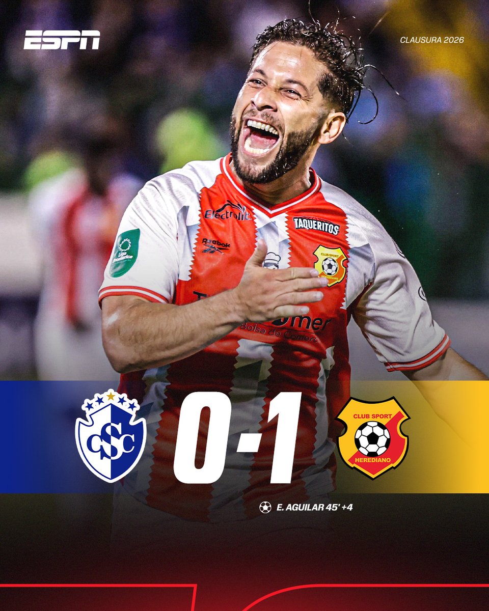 🇨🇷 HEREDIANO SE LLEVA LA VENTAJA A SANTA BÁRBARA🐯🔥 

El 'Team' florense logró vencer a Cartaginés en su casa por la ida de las semifinales en el Clausura costarricense🔴🟡