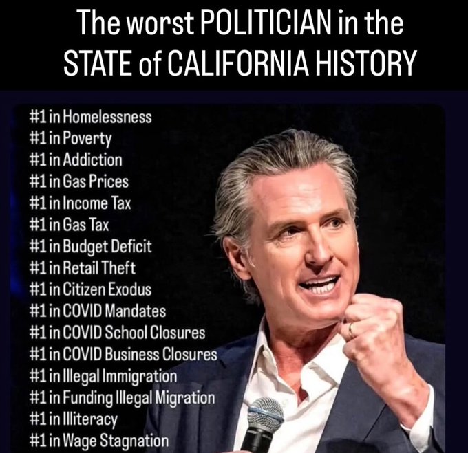 AnArtfulPenguin's tweet image. Newsom: "Fraud has been uncovered!!!"
Rational people: "Are you going to stop it?"
Newsom: "Yes we are!!! We are stopping them from FINDING THE FRAUD!!!" 

#california @californiapost
