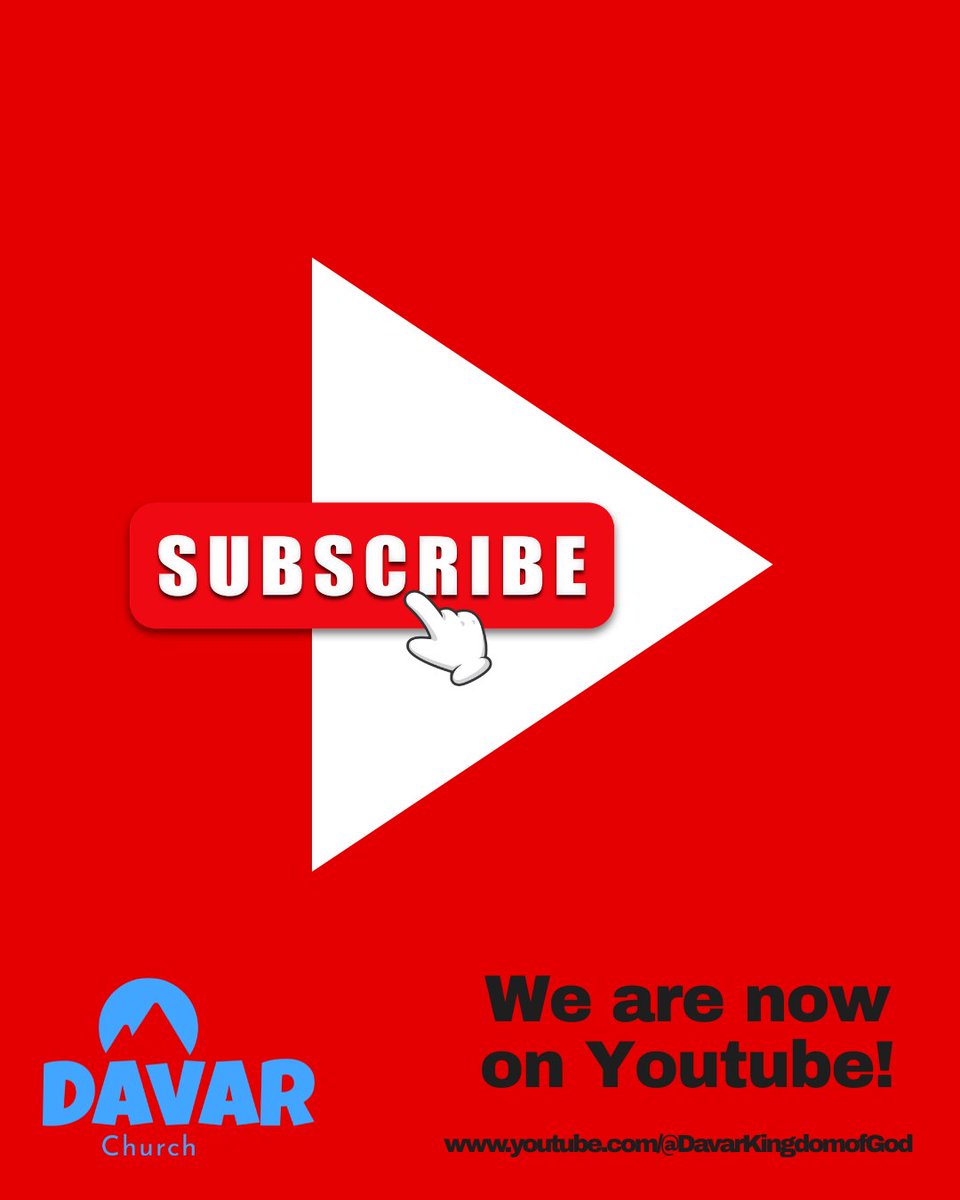 DavarChurch's tweet photo. https://t.co/g5gaorscqx

Our YouTube channel has launched!
Please subscribe us!

#Youtube
#pasadenachurch #davarkingdomofgod https://t.co/6JjSBfwZ7c