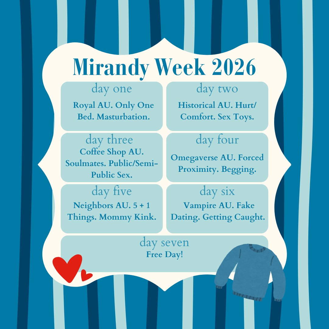 Mirandy Week 2026 tweet media