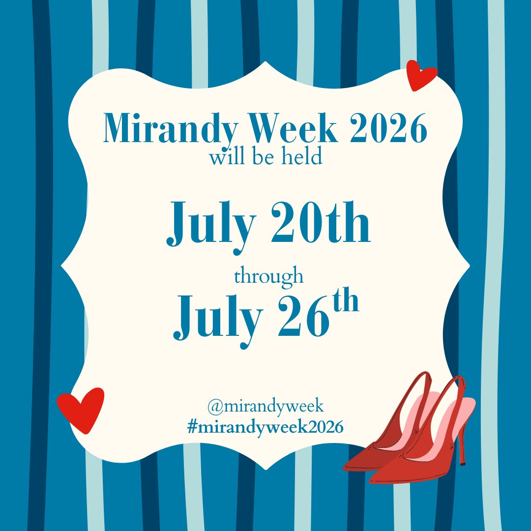Mirandy Week 2026 tweet media