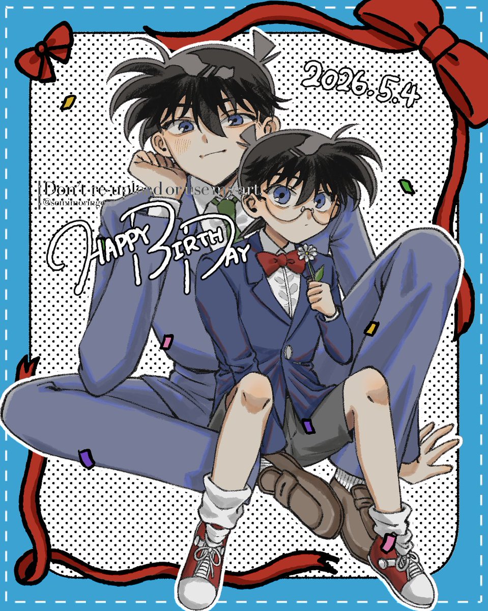 ✨🥳
#工藤新一誕生祭2026
#工藤新一生誕祭2026
#江戸川コナン生誕祭2026