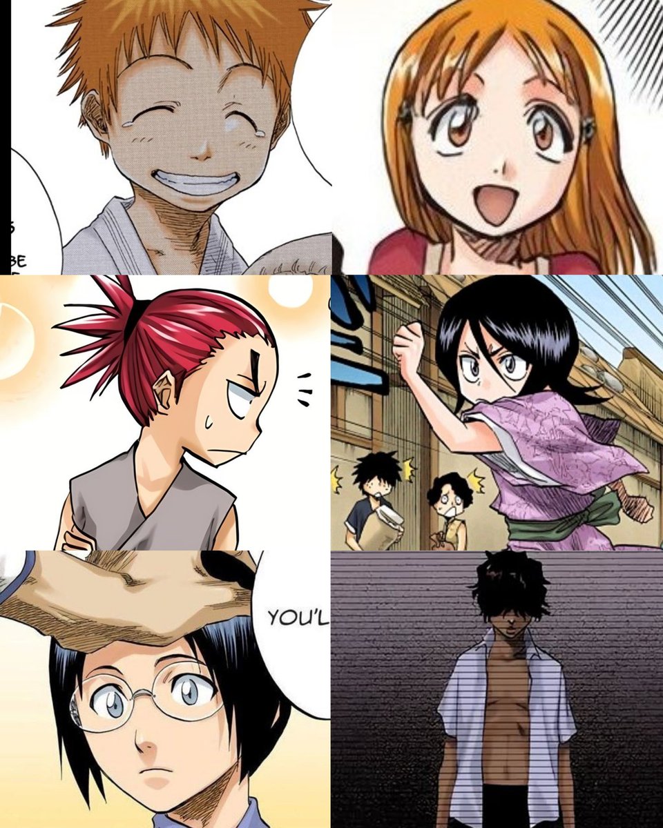 ReignofHime's tweet photo. THEY                                                   GREW 

#BLEACH https://t.co/X7tLcKfdsz