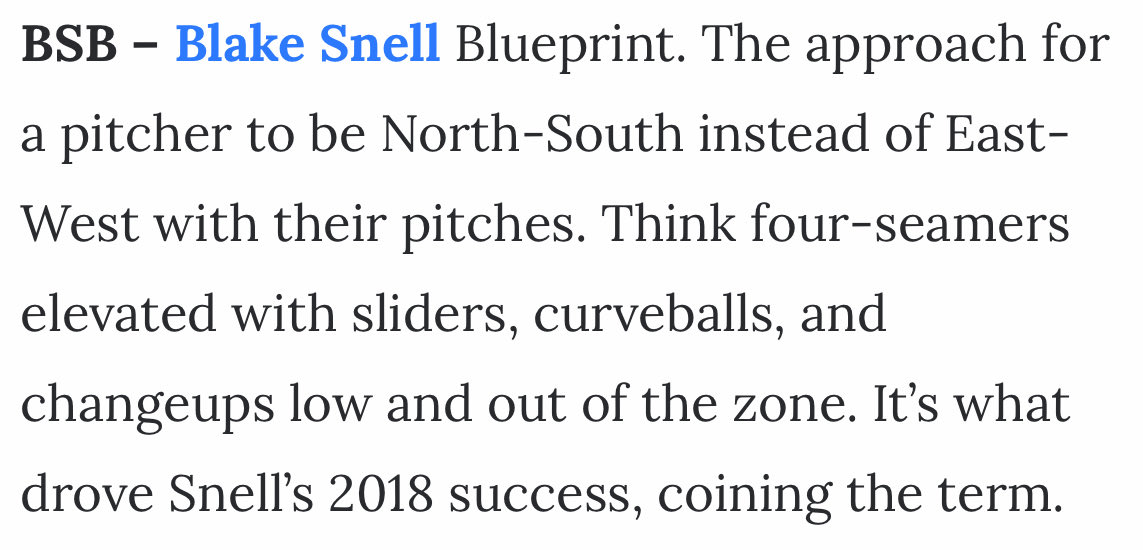 TheSnook16's tweet photo. @KICKandSTAND21 @TalkinBaseball_ blake snell blueprint masterclass https://t.co/ww7JioLh3f