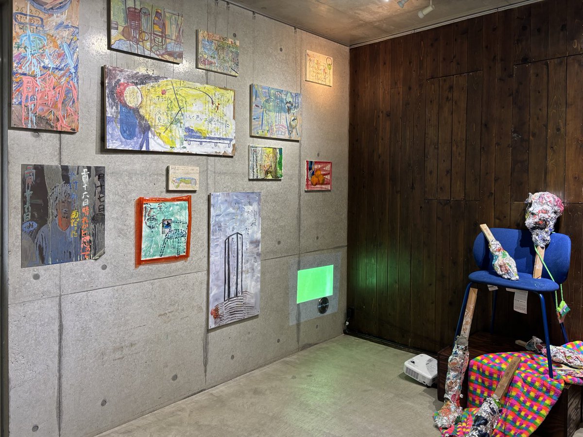 gallery_fu's tweet photo. 井上聖太（@inoue_shota1311）個展｜しぶしぶ、受け入れざるを得ない

本日最終日-17：00

-----
gallery fu
横浜市中区石川町1-31-9
Phone:07064298597
----- https://t.co/WkasWLi7NC