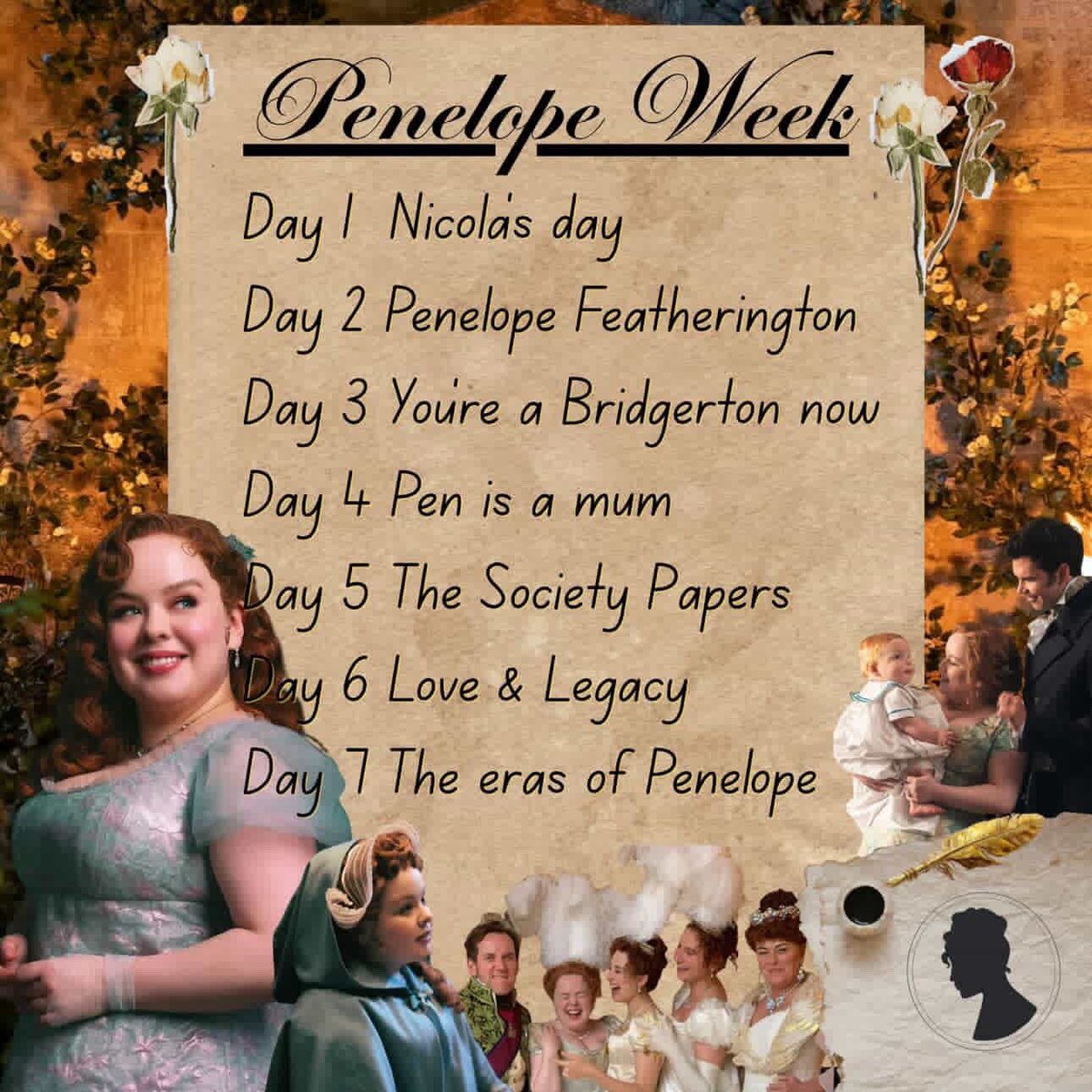 Penelope Bridgerton tweet media