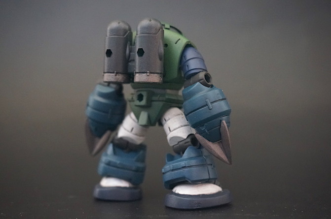 MOBILE SUIT ENSEMBLE 27 ズゴック 全塗装&墨入れ処理。 アナベル