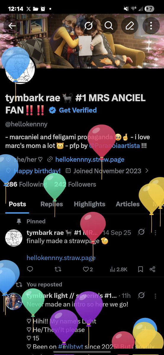 tymbark rae 🐈‍⬛ #1 MRS ANCIEL FAN‼️‼️ tweet media