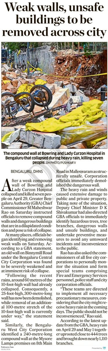 Greater Bengaluru Authority tweet media